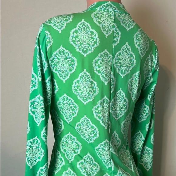 Eci New York Women’s Sheath Midi Dress Long Sleeve100%Cotton Size S - Picture 8 of 11